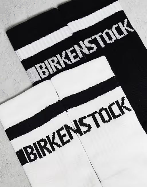 BIRKENSTOCK 2 Pack Cotton Socks