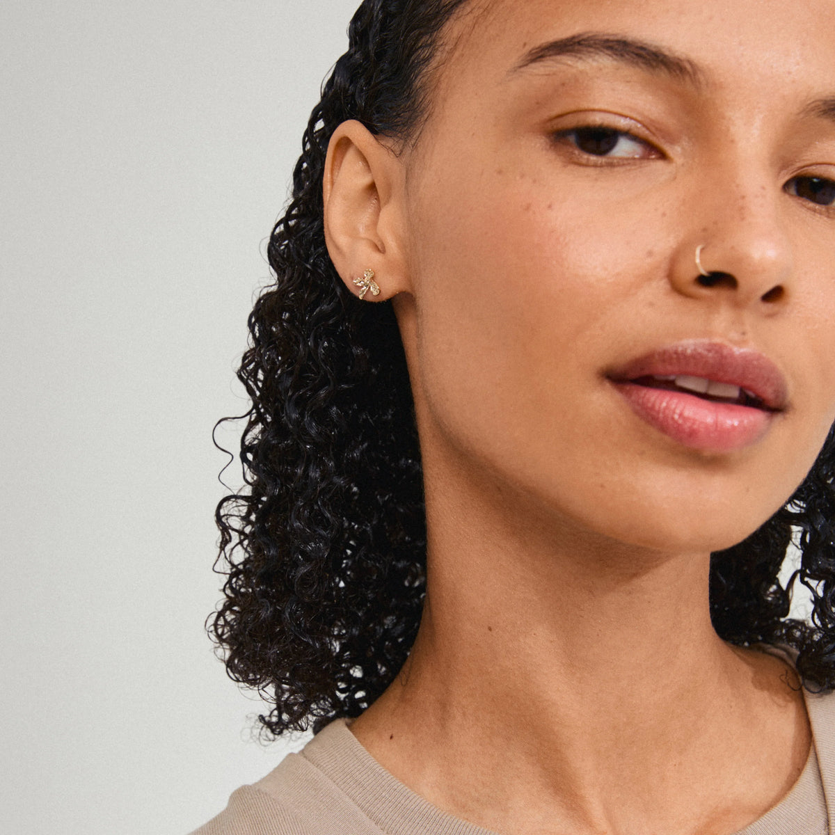 PILGRIM Aglaia Earrings Gold