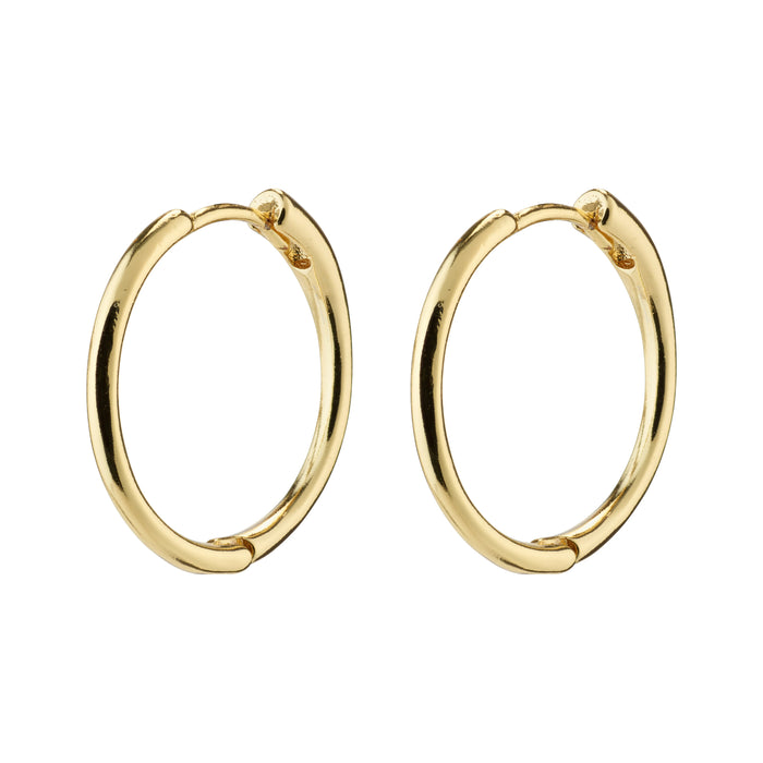 PILGRIM EANNA Medium Hoops Gold
