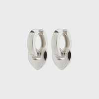 PILGRIM Iokaste Chunky Hoops Silver