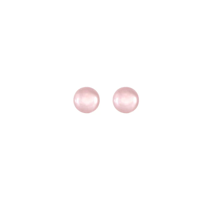 SIMPLY ITALIAN  Pearl Stud Earrings Small