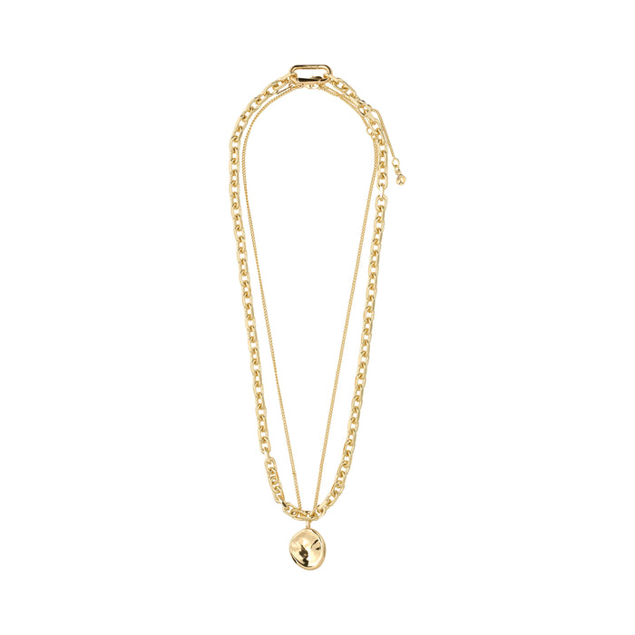 PILGRIM Sparkle Necklace 2 in 1