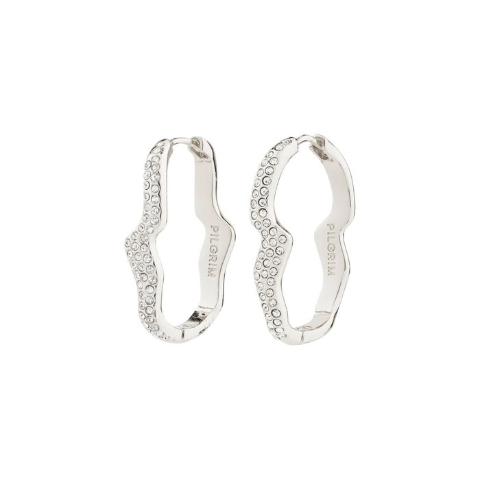 PILGRIM Connect Crystal Earrings