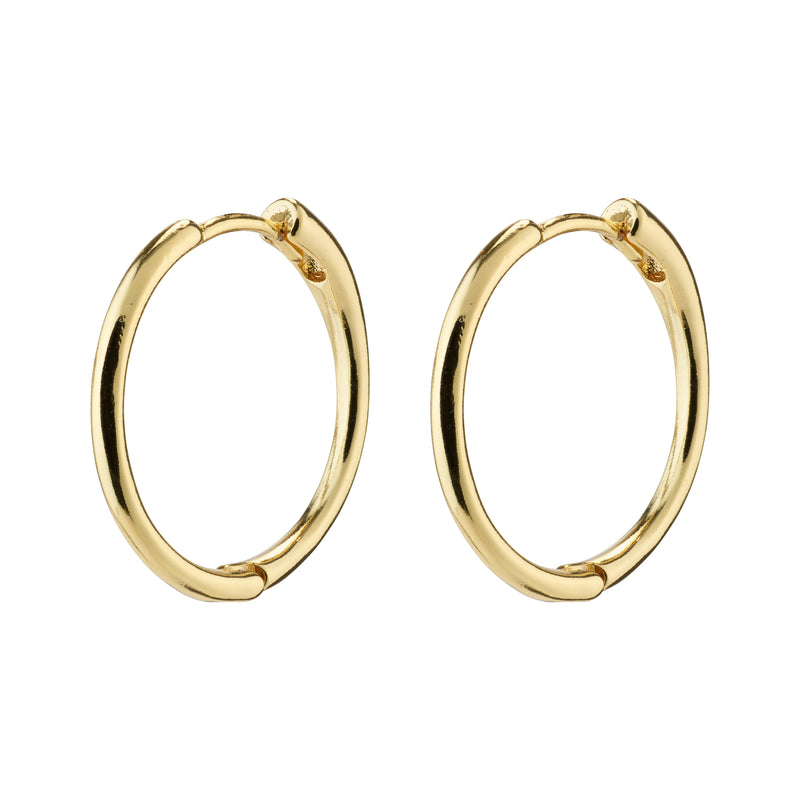 PILGRIM EANNA Medium Hoops Gold