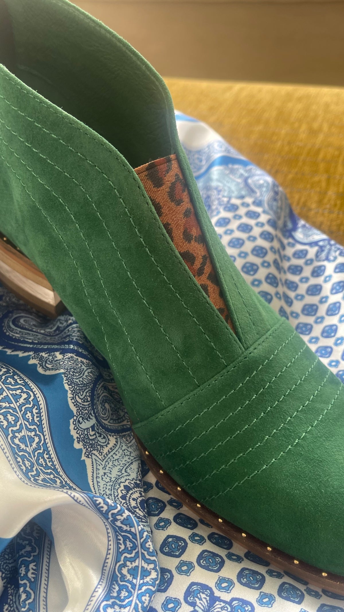 DJANGO & JULIETTE Faradays Emerald Suede