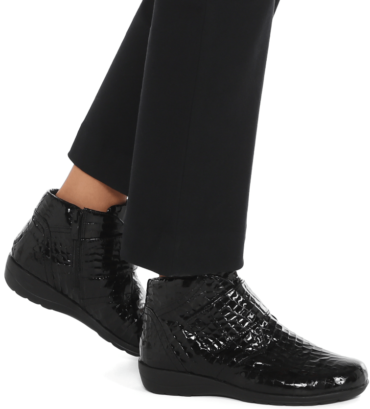 CAPRICE 26457 Black Croc