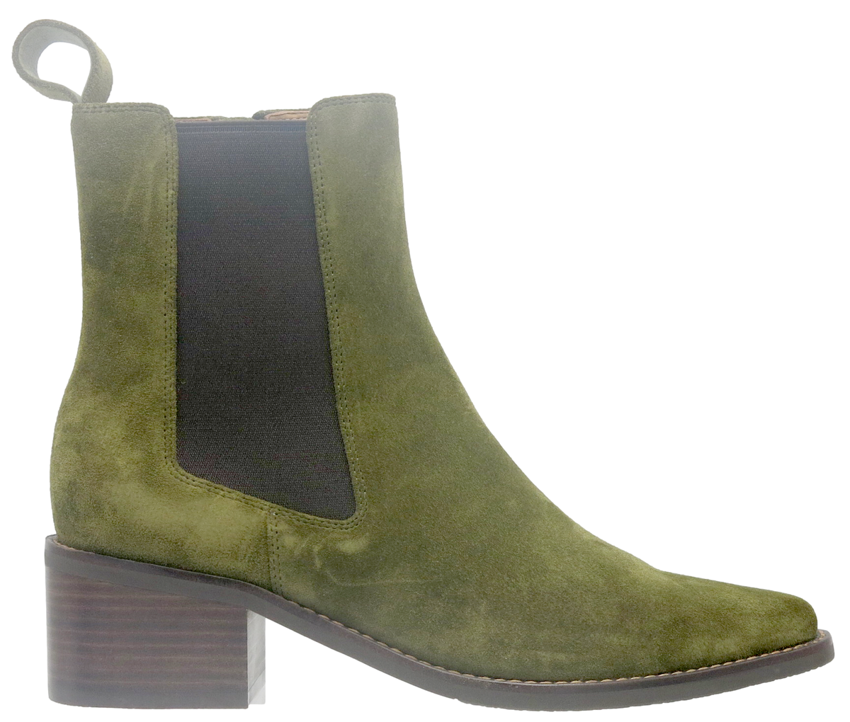 BRESLEY DACRON Khaki Suede