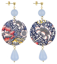 Simply Italian Champagne Floral Earrings