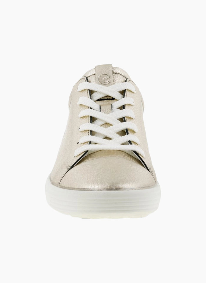 ECCO Soft 7W Pure White Gold Metallic