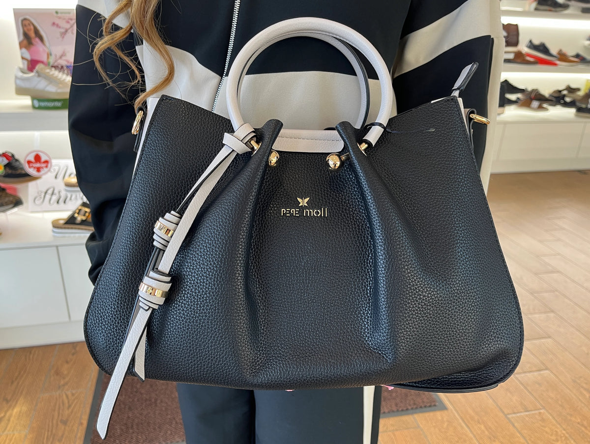 PEPE MOLL Hada Black Off White