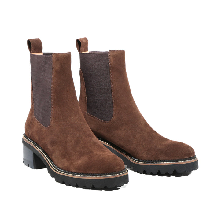 EOS Linear Chestnut Suede