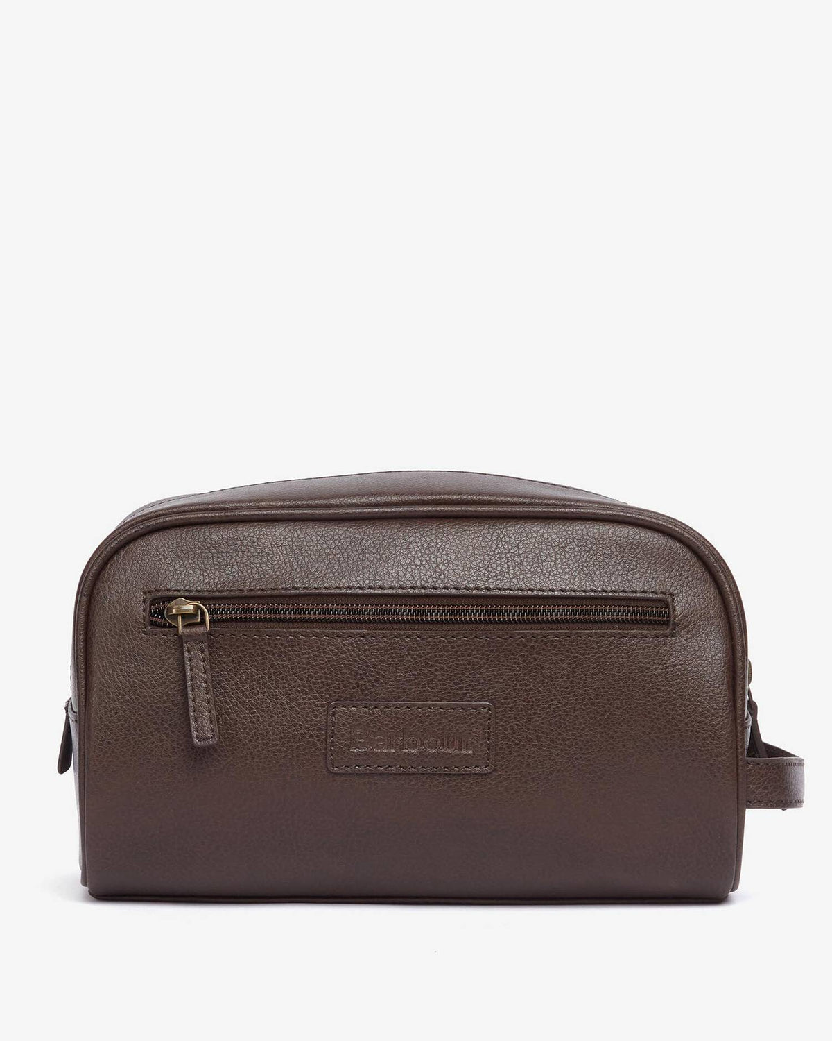 BARBOUR Leather Washbag