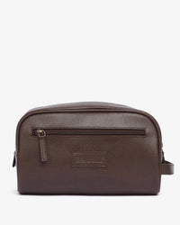 BARBOUR Leather Washbag