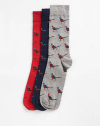 BARBOUR Pheasant Socks Gift Box
