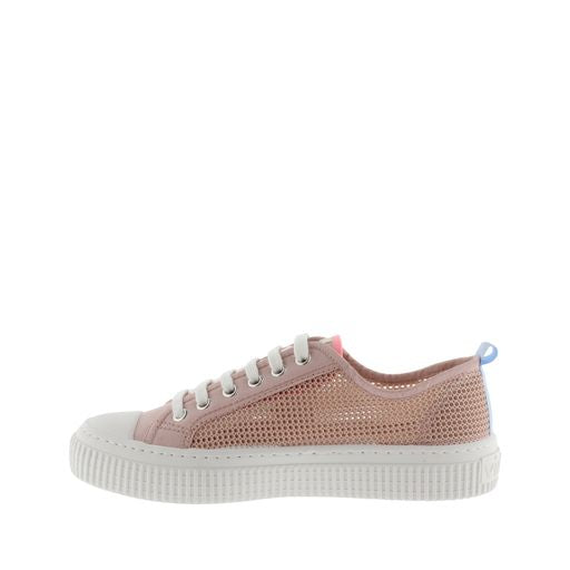 VICTORIA Mesh Basketball Sneaker Rosa