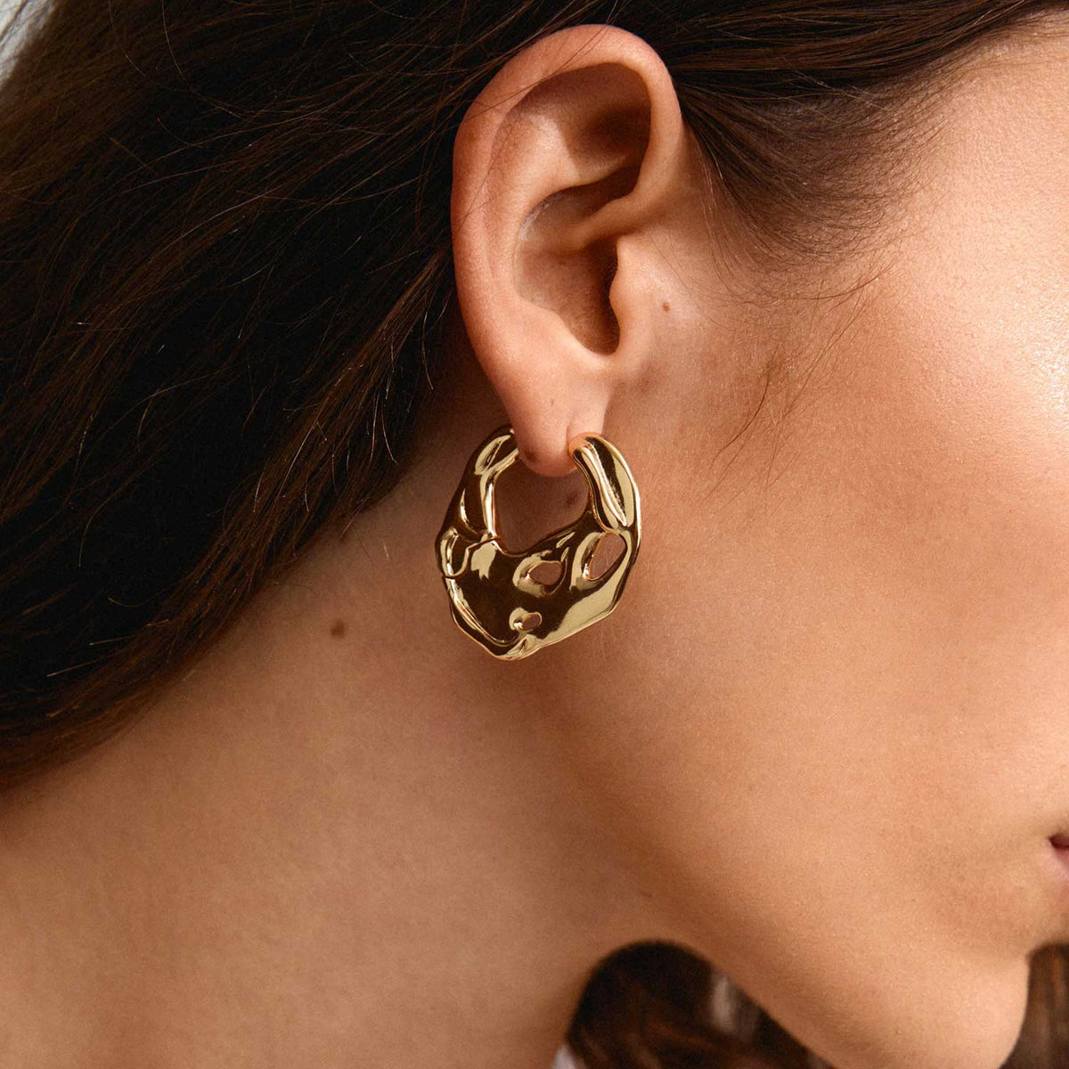 PILGRIM Dawn Recycled Hoop Earrings