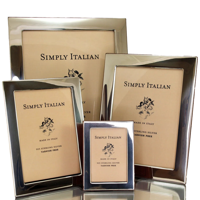 SEMPRE Sterling Plain Flat Frame Medium