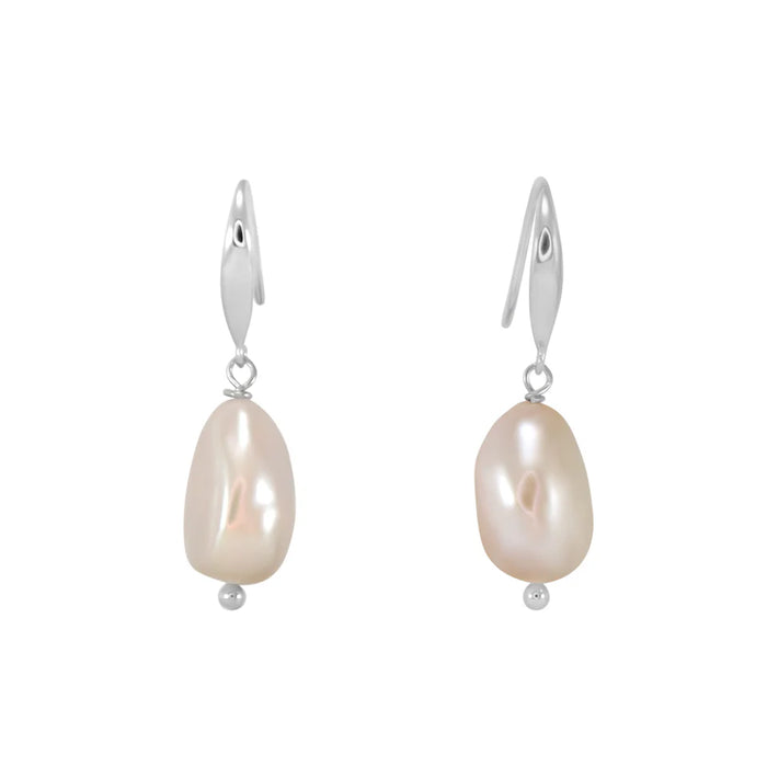 SIMPLY ITALIAN Baroque Pearl Earring