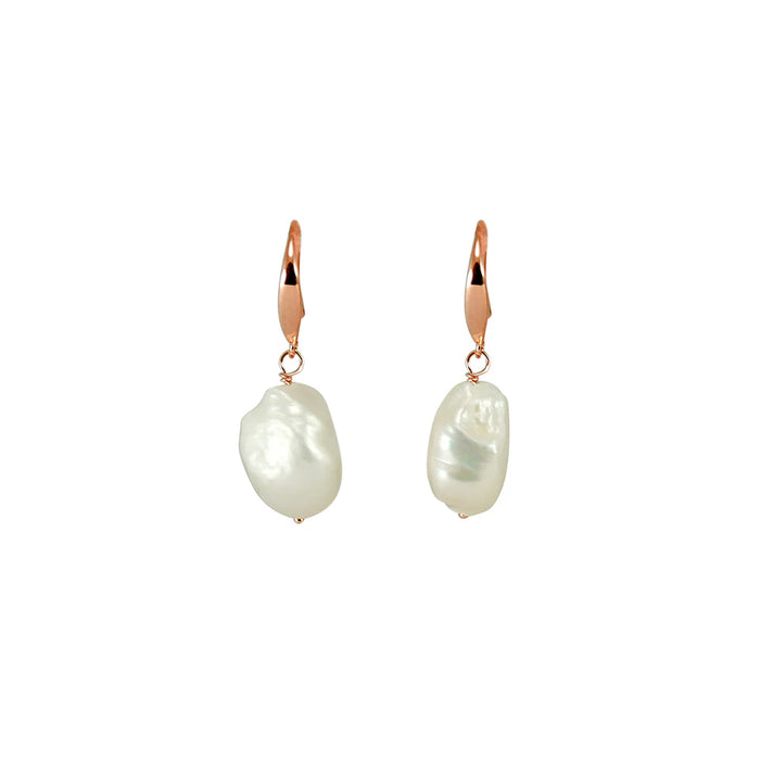 SIMPLY ITALIAN Baroque Pearl Earring