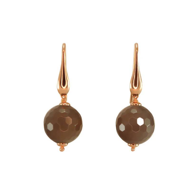 SIMPLY ITALIAN Uruguay Agate Earrings