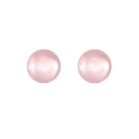 SIMPLY ITALIAN White Pearl Stud Earrings Large