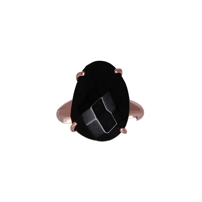 Simply Italian Oval Crystal Ring