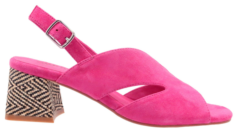 BRESLEY Akesh Fuxia Suede