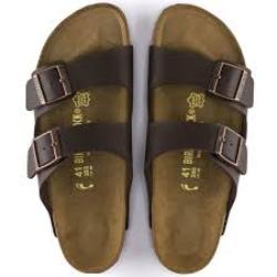 BIRKENSTOCK Arizona Birko Flor Dark Brown