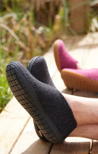 GLERUPS Rubber Shoe Charcoal