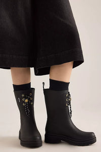 BARBOUR DEVLIN Mid Welly Black
