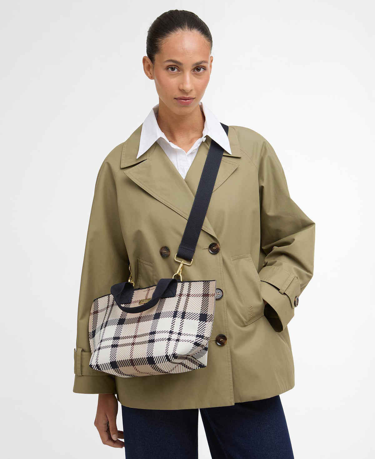 BARBOUR Layla Tartan Mini Tote