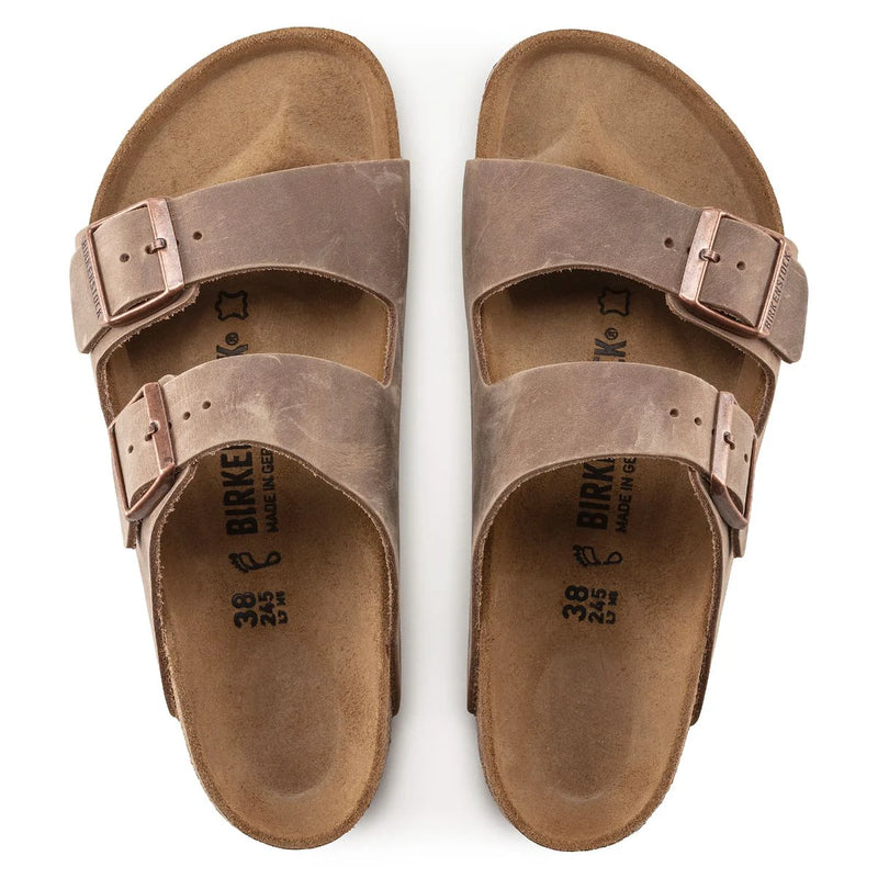 BIRKENSTOCK OILED LEATHER TOBACCO