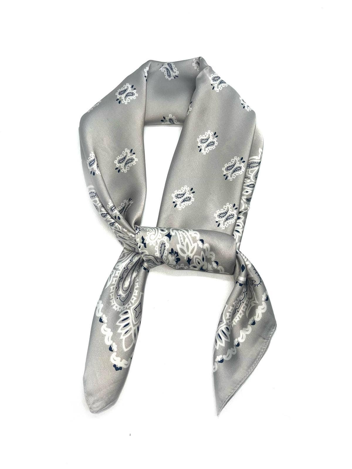 Small Scarf with rosette pattern: Rose