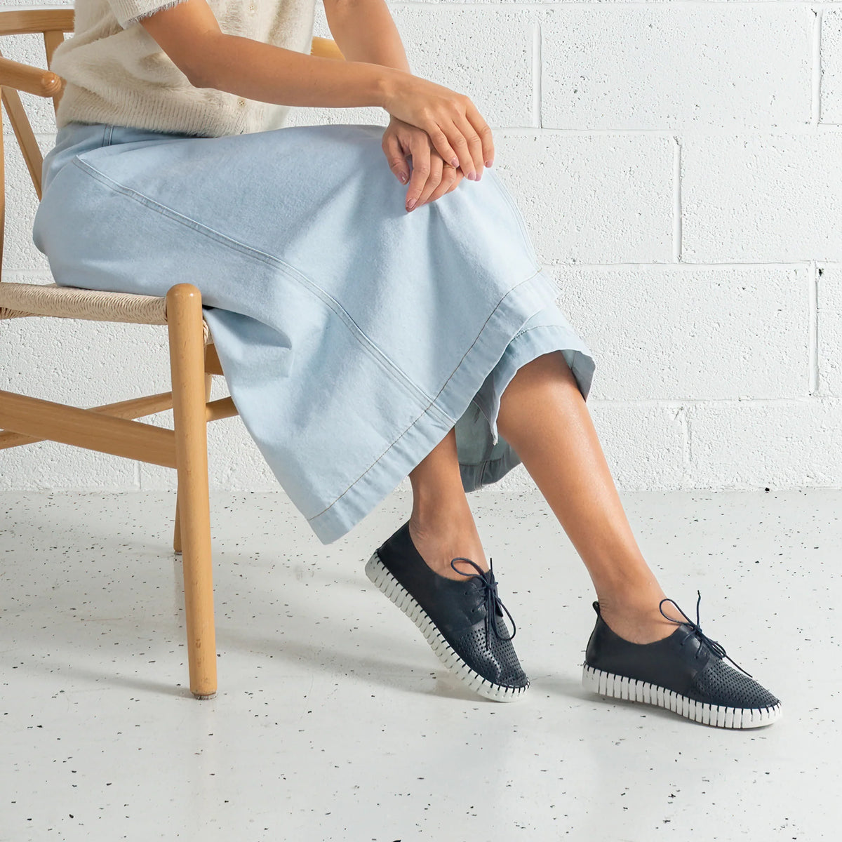 DJANGO & JULIETTE Hutson Navy/White
