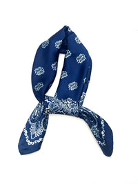 Small Scarf with rosette pattern: Rose