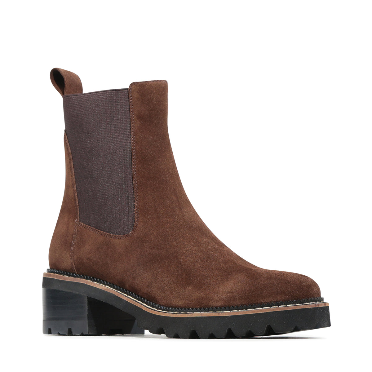 EOS Linear Chestnut Suede