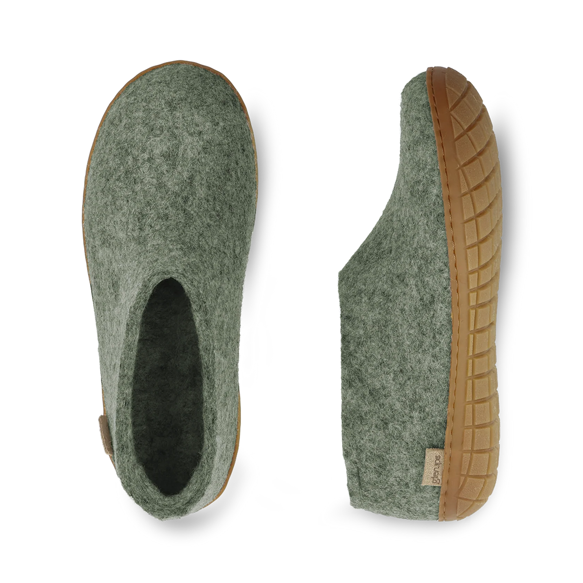 GLERUPS Honey Rubber Shoe Moss