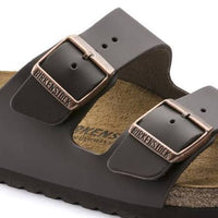 BIRKENSTOCK Arizona Smooth Leather Dark Brn