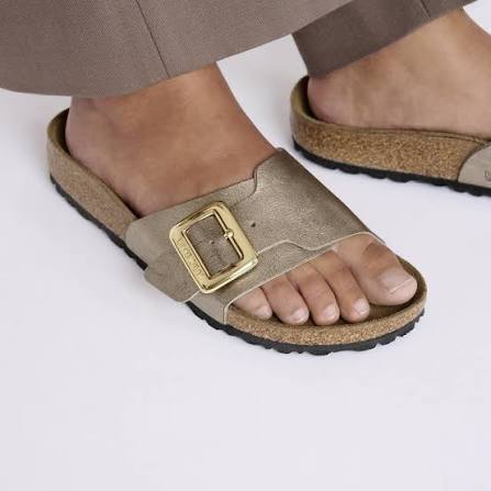 BIRKENSTOCK Catalina Cushion Buckle Taupe