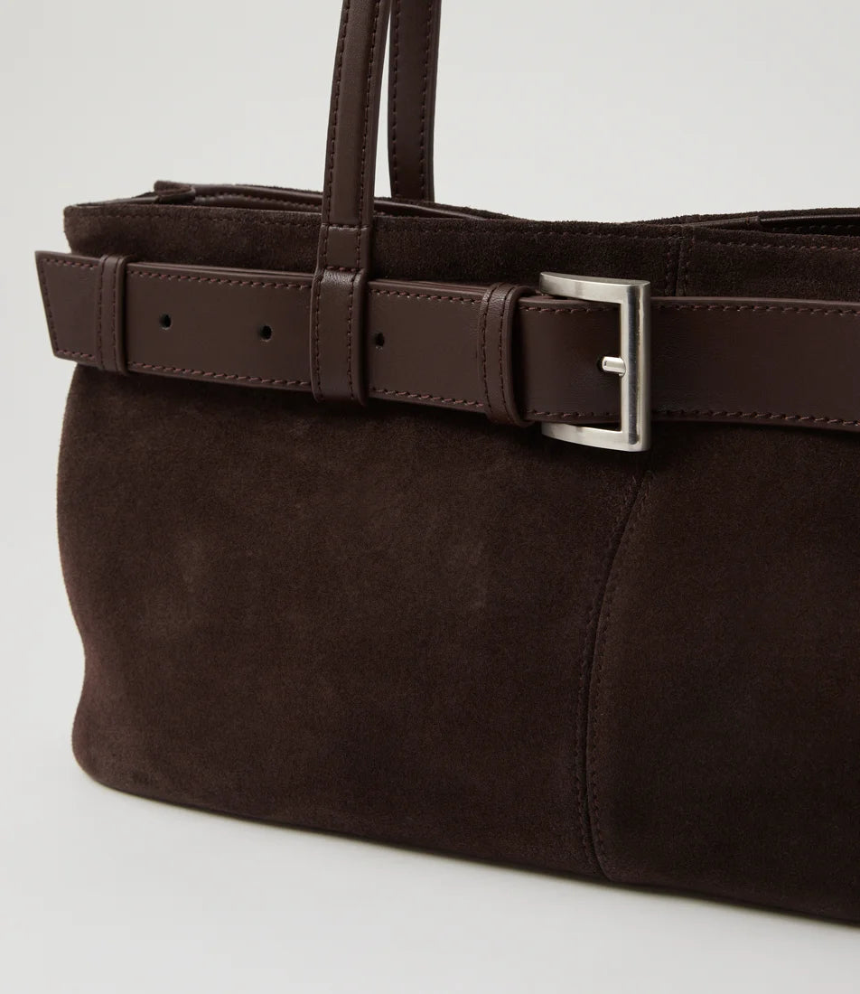 MOLLINI TILDA Dark Choc Suede