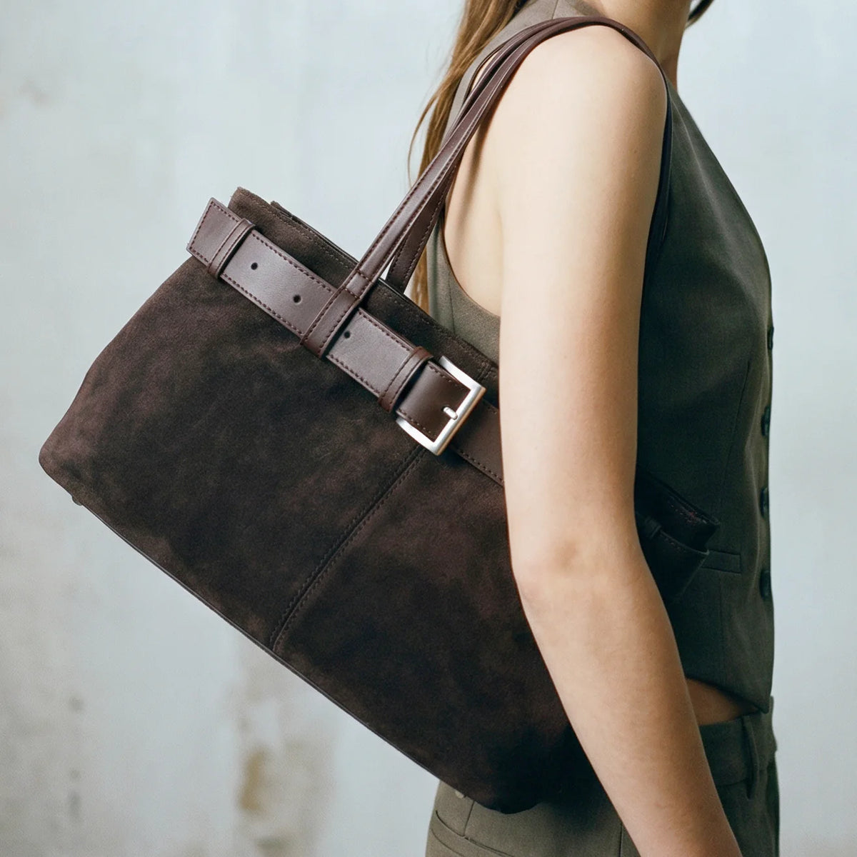 MOLLINI TILDA Dark Choc Suede