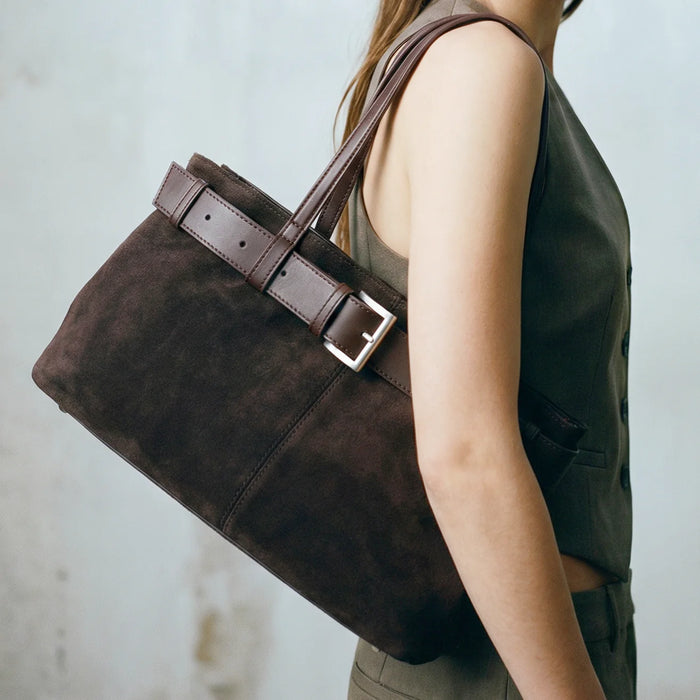MOLLINI TILDA Dark Choc Suede