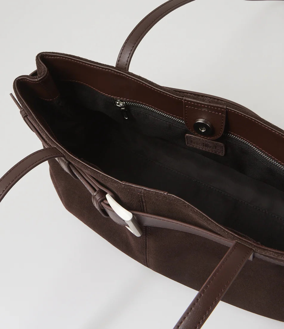 MOLLINI TILDA Dark Choc Suede