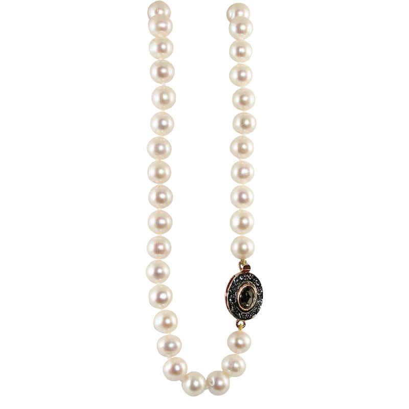 SIMPLY ITALIAN WHITE CULTURED FRESHWATER PEARL NECKLACE 48cm