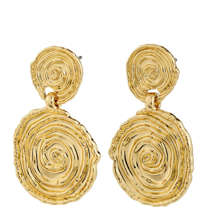 PILGRIM Air Earrings Gold