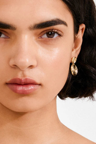 PILGRIM Air Earrings Gold