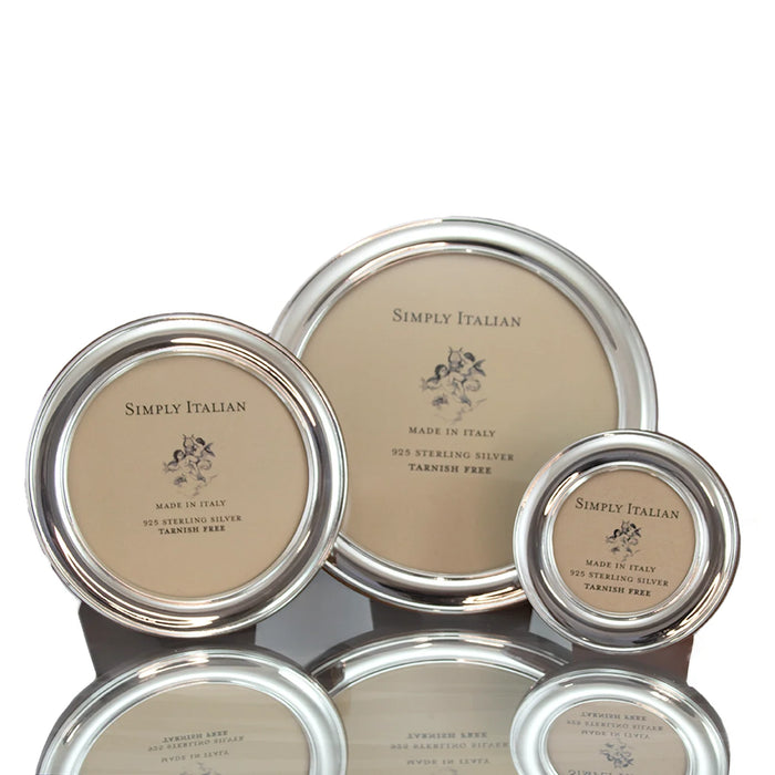 SEMPRE Sterling Round Frame Medium