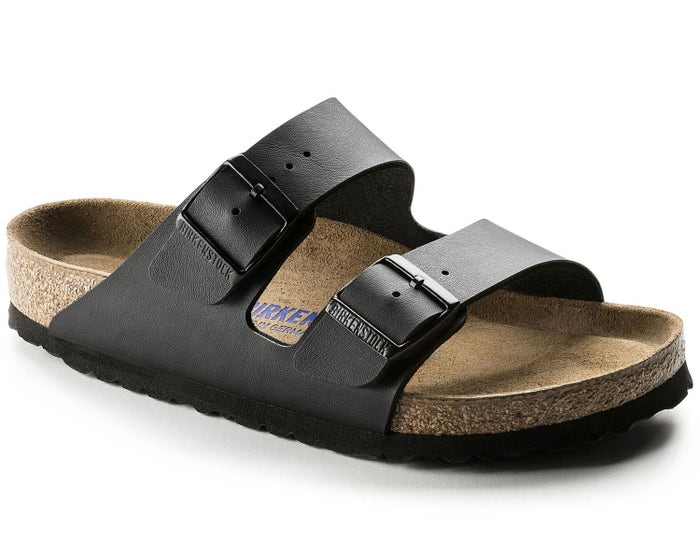 BIRKENSTOCK Arizona Birko Flor Mens Black