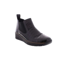 RIEKER 53794 Black Croc